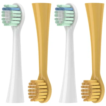 4 шт. Электрические головки для зубных щеток Сменные головки для электрических зубных щеток Запчасти для зубных щеток