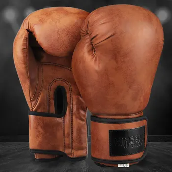 Оптовые Продажи Взрослых Мужских Боксерских Перчаток Для Тренировок С Мешками с Песком Боксерские Перчатки 8 10 12 унций MMA Fight Boxing Muay Thai Match Специальные Перчатки