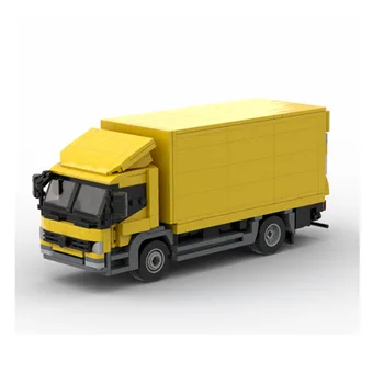 MOC-102534 Транспортный грузовик Желтый Экспресс-транспортер 783 шт. Детские игрушки из строительных блоков 