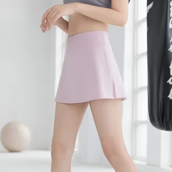 Новая юбка для гольфа, женская сексуальная спортивная юбка, Быстросохнущая дышащая индивидуальная плиссированная юбка для бега, фитнеса, бадминтона, женская юбка