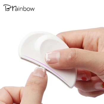 Brainbow Профессиональная пилочка для ногтей с изогнутым Полумесяцем дизайном ногтей Буферная пилочка для маникюра, педикюра, Шлифовки Инструментов для дизайна ногтей