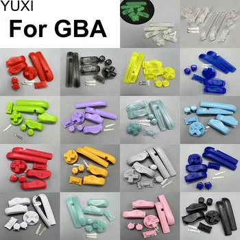 YUXI 1 комплект Цветная высококачественная кнопка Клавиша направления Клавиша управления AB Клавиша Cross Key D-Pad для Gameboy Advance GBA