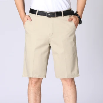 Мужские летние деловые повседневные шорты из 100% хлопчатобумажной саржи TFU 2020, мужские модные однотонные шорты-карго с потертыми карманами в винтажном стиле, мужские шорты-карго