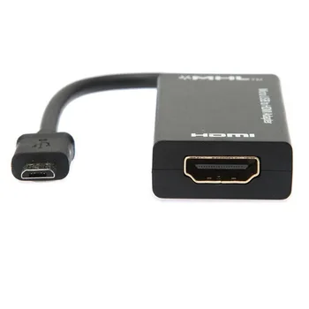 Кабель-адаптер Micro USB-HDMI TV Out HDTV MHL для телефона или планшета