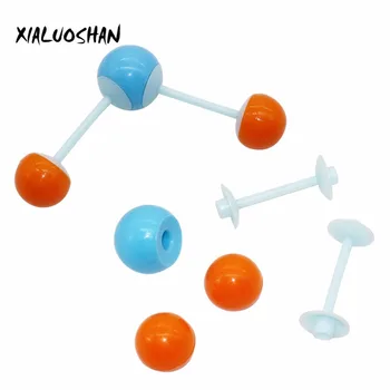 Химическая модель молекулы воды (H2O) Химические миниатюрные модели структуры молекул Школьная лаборатория Учебный исследовательский эксперимент