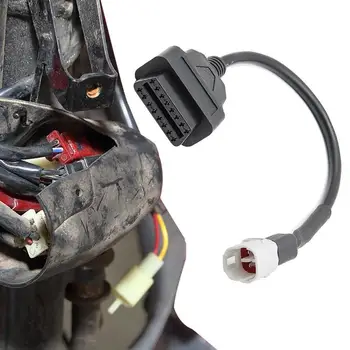 Адаптер для мотоцикла, 4-контактный штекерный кабель, указатель поворота, провод, переходник, Штекерные разъемы, Аксессуары для мотоциклов
