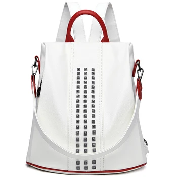 Оригинальный бренд XZAN, Модный женский рюкзак, роскошная дизайнерская повседневная сумка через плечо, высококачественная школьная сумка для подростков