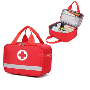 Семейная уличная медицинская сумка первой помощи, портативный малогабаритный аварийный набор, водонепроницаемая износостойкая спортивная дорожная сумка