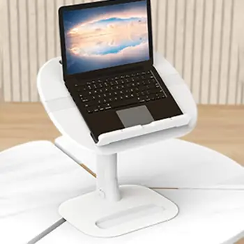 Складной стол для ноутбука с регулируемым углом наклона для портативной мобильной рабочей станции с высокой стабильностью работы