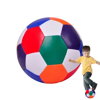 Мягкий футбольный мяч для занятий спортом в помещении, маленькие футбольные мячи, детский мини-мягкий футбольный мяч, Износостойкая мягкая футбольная игрушка на День рождения