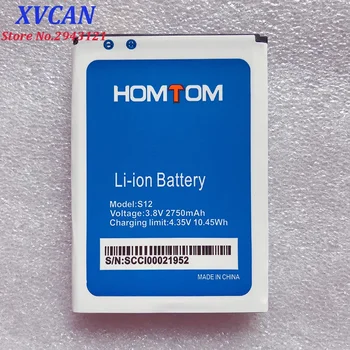 100% Новый Аккумулятор HOMTOM S12 2750 мАч Оригинальный Для смартфона HOMTOM S12 Bateria Batterie Baterij В наличии