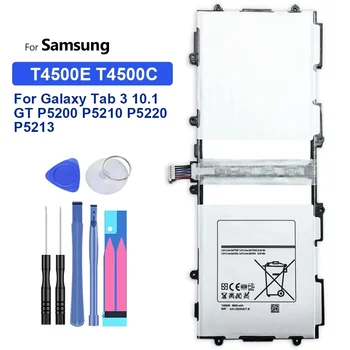 6800mAh 25.84Wh T4500E T4500C Сменный Аккумулятор Для Samsung Galaxy Tab Tablet 3 10.1 P5200 P5210 P5220 GT-P5200 Batteria