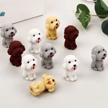 24 ШТ Ластик для щенков в форме мультяшной собаки, игрушки для малышей, пазлы, Объемные Карандаши для детей
