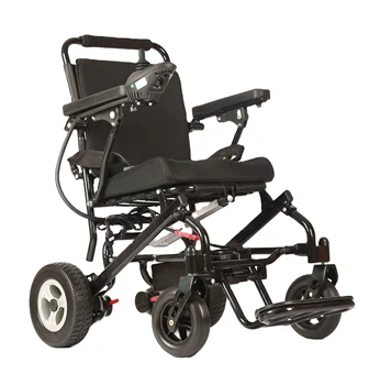 Медицинские принадлежности легкая складная алюминиевая электрическая инвалидная коляска для пожилых людей