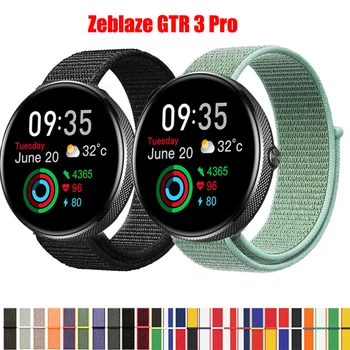 22 мм Нейлоновый Ремешок с Петлей для Умных часов Zeblaze GTR 3 Pro, Сменный Браслет, Спортивный Ремешок для часов Correa для Zeblaze GTR3 Pro Band