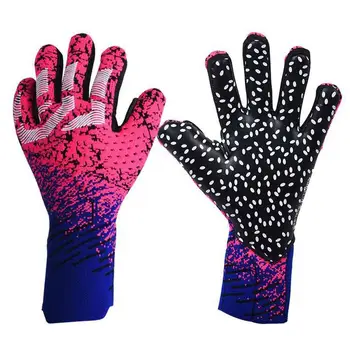 Вратарские перчатки Профессиональные спортивные футбольные вратарские перчатки Футбольные перчатки с противоскользящими латексными ручками для взрослых и детей