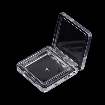 3g мини-квадратная пудра для теней с прозрачной крышкой Пластиковый контейнер для румян 