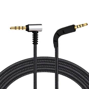 Замена кабеля игровой гарнитуры с аудиокабелем 3,5 мм на 2,5 мм для наушников Bowers P7, аудио шнур, провод для наушников