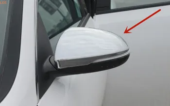 Для Kia K5 2016-2018 Высококачественная ABS хромированная декоративная крышка зеркала заднего вида для защиты от трения автомобильные аксессуары B