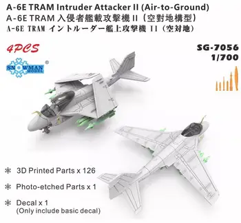 Комплект модели SNOWMAN SG-7056 1/700 в масштабе A-6E TRAM Intruder Attacker ll (воздух-земля)