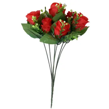 Цветы розы Искусственная роза Признайся в любви Розе на День Святого Валентина Свадебная Роза Подарок на День Святого Валентина