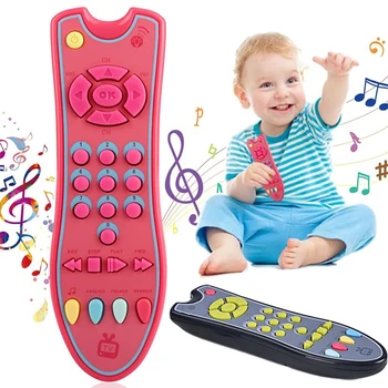 Музыка, мобильный телефон, пульт дистанционного управления телевизором, игрушки для раннего развития ребенка, электрические цифры, игрушки для изучения английского языка, подарок для новорожденного