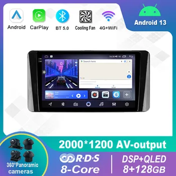 9 Дюймов Android 12,0 Для Volkswagen Polo MK6 2020 - 2022 Мультимедийный Плеер Авто Радио GPS Carplay 4G WiFi DSP Bluetooth