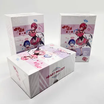 Аниме Heartbeat Melody Ram Rem Beauty Roles Box Карты Коллекция игр Редкие детские игрушки Подарок-сюрприз для мальчиков на день рождения