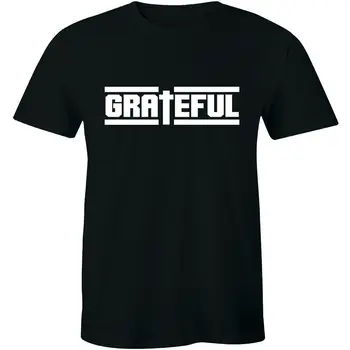 Благодарный религиозный Иисус, Крест, христианский благодарный благословенный подарок на День благодарения, футболка